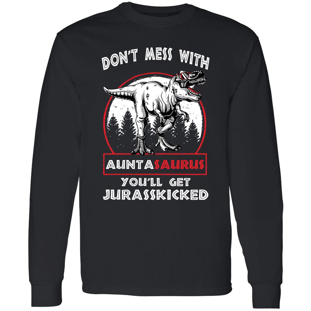 Long Sleeve T-Shirt - 3FSHT8SQ - Black - 1