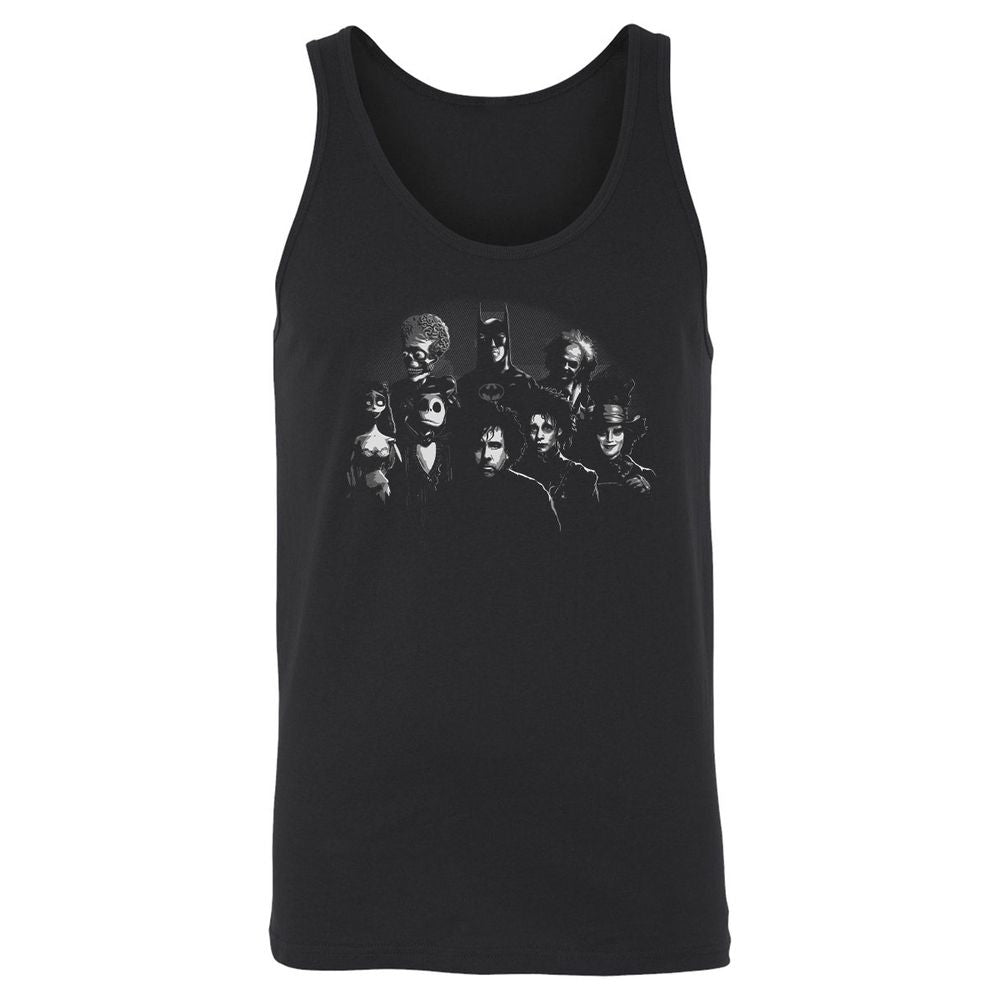 Unisex Jersey Tank - TULAN4AF - Black - 1