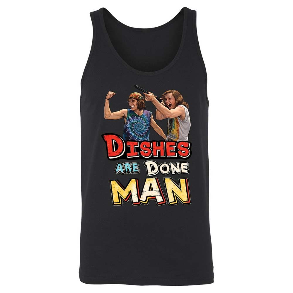 Unisex Jersey Tank - TE7JY2RR - Black - 1