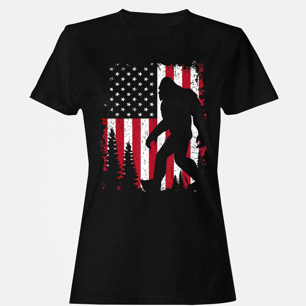 Women's T-Shirt - W4QFYJDD - Black - 1