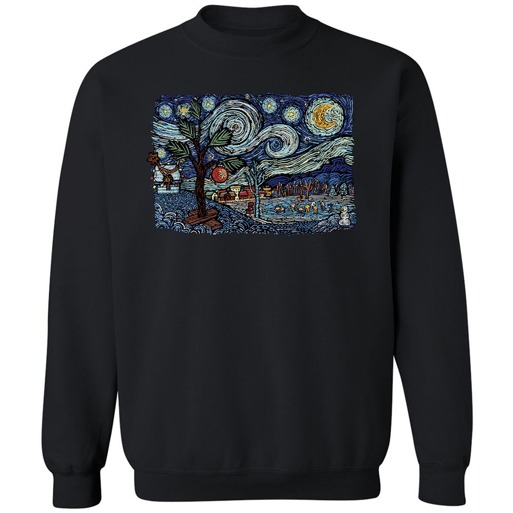 Classic Unisex Sweatshirt - LBCLUXZK - Black - 1
