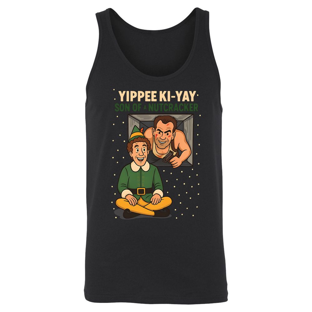 Unisex Jersey Tank - Y45DZY5B - Black - 1