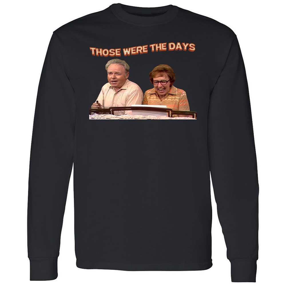 Those Were The Days - Black - 1