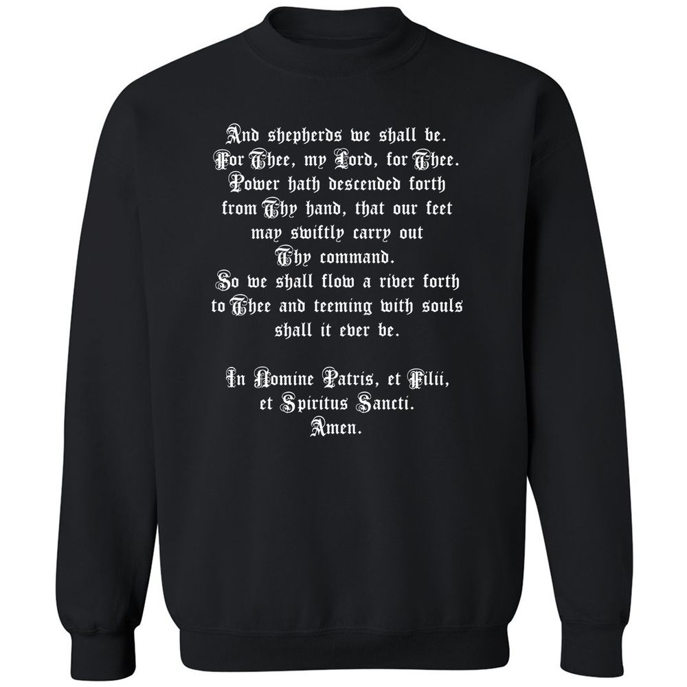 Classic Unisex Sweatshirt - XTQDX7H6 - Black - 1