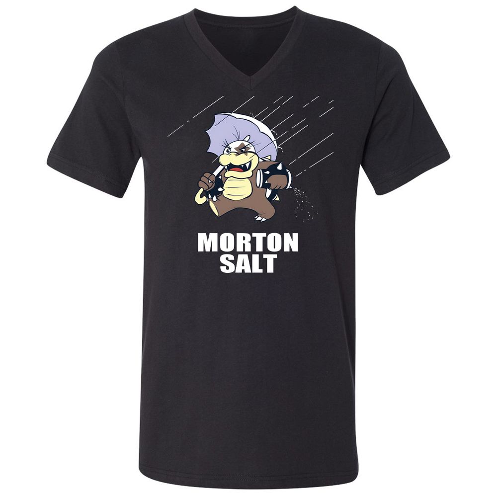 Unisex V-Neck T-Shirt - HW4VAVHD - Black - 1