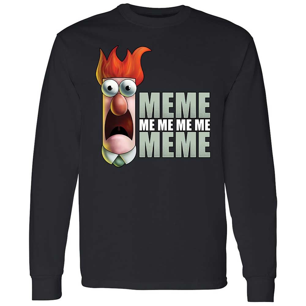 Meme me me me me Meme - Black - 1