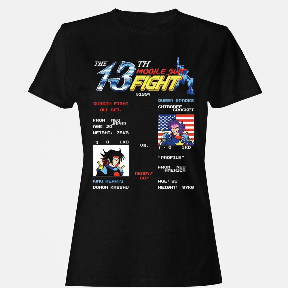 Women's T-Shirt - AVBU1Z8Q - Black - 1
