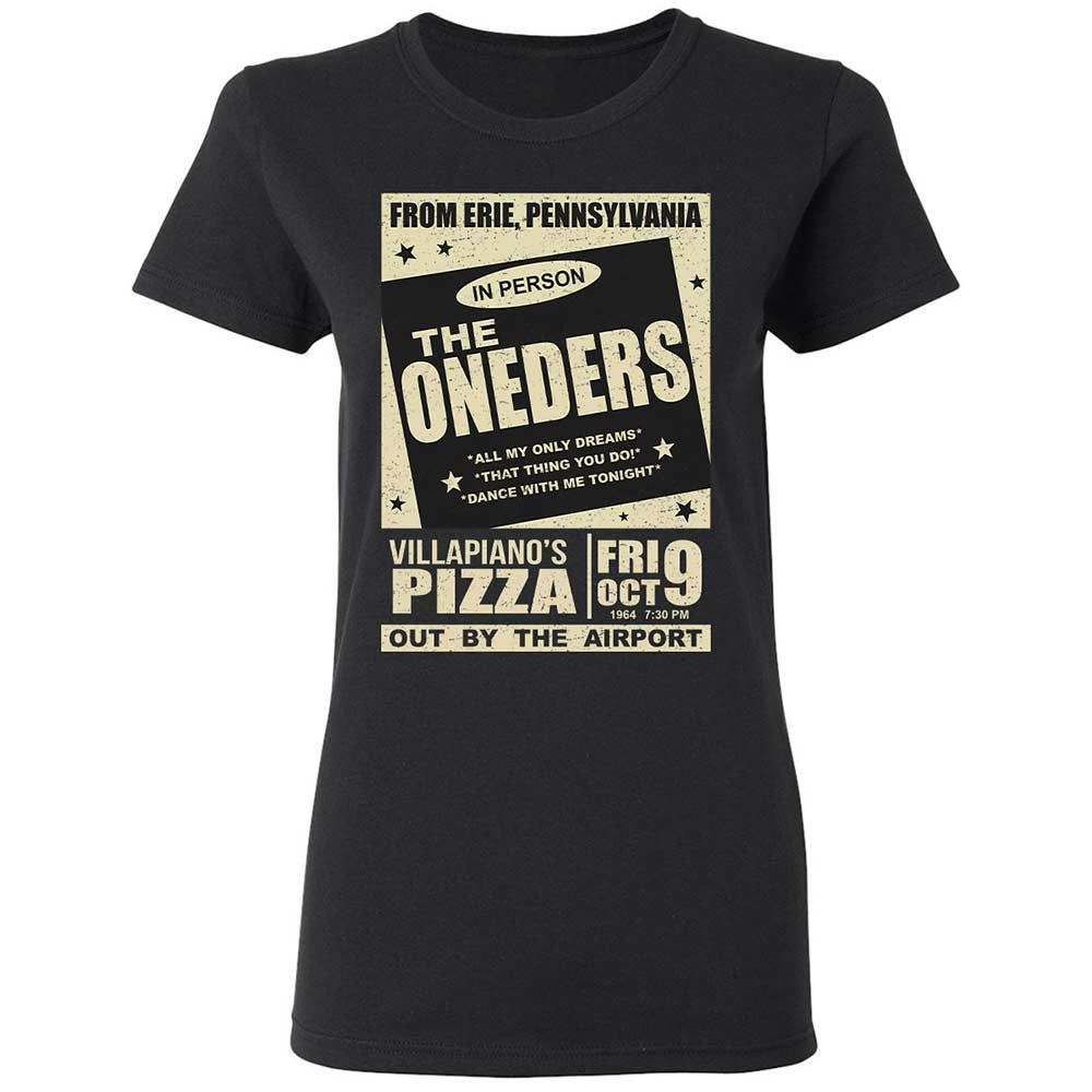 Women's T-Shirt - NFQCCDGK - Black - 1