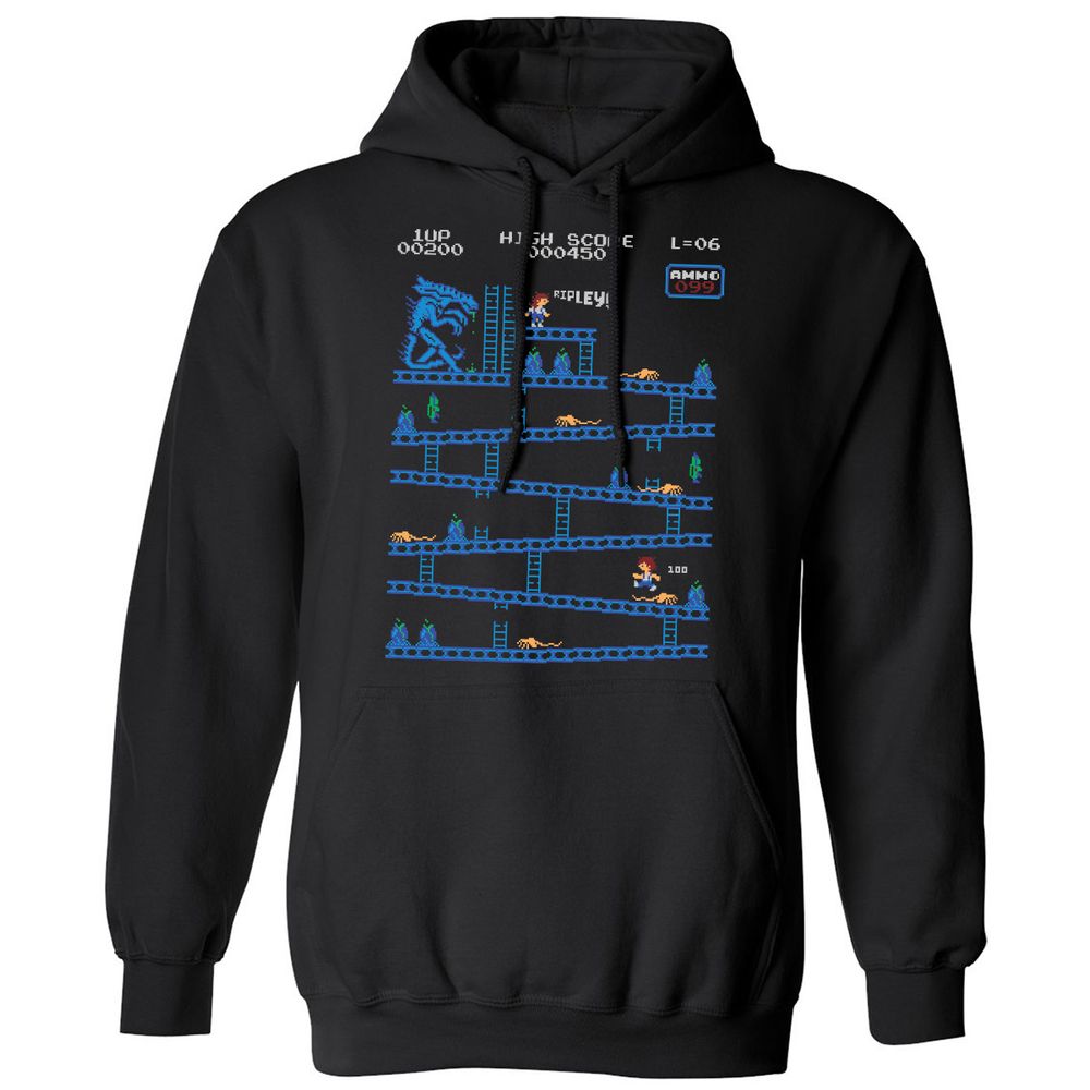 Classic Unisex Hoodie - UCSW1SMH - Black - 1