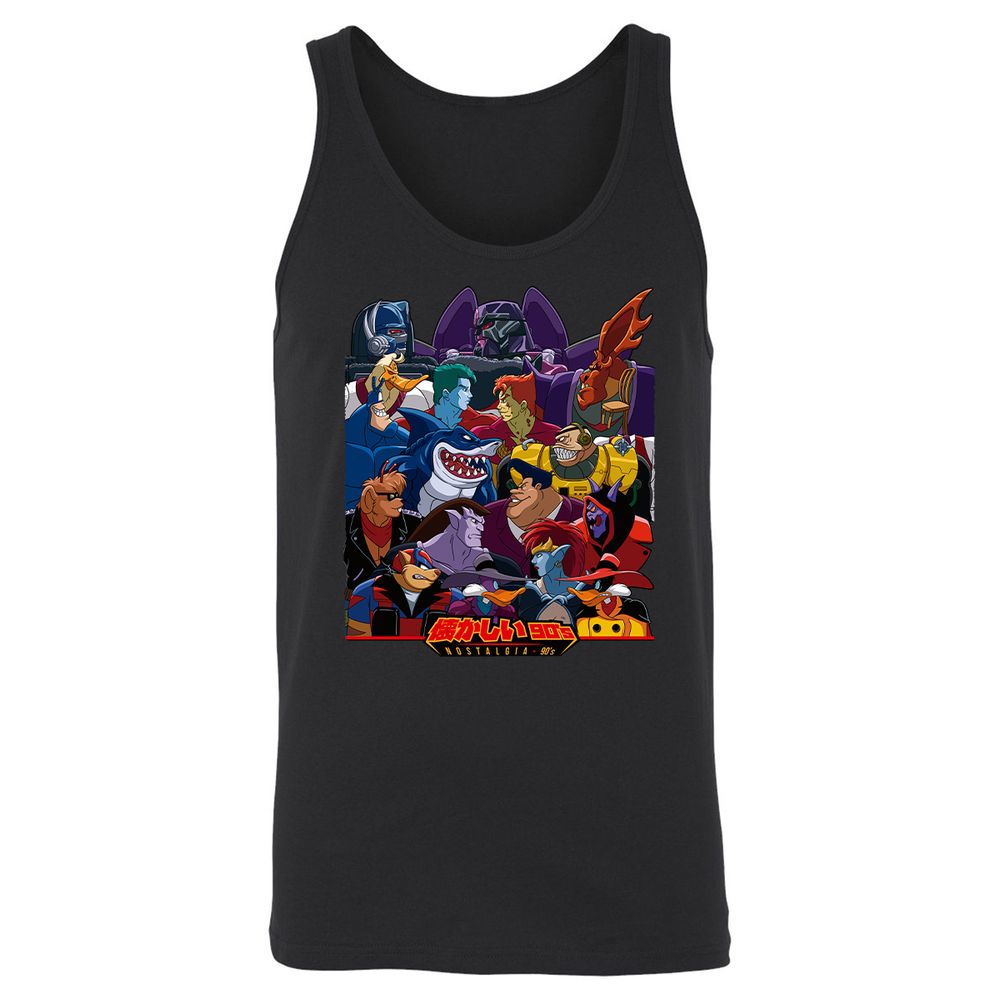 Unisex Jersey Tank - 4BZ641T1 - Black - 1