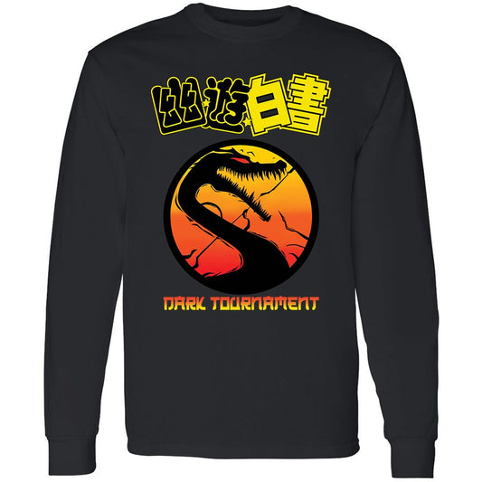 Long Sleeve T-Shirt - SUKRDWWB - Black - 1