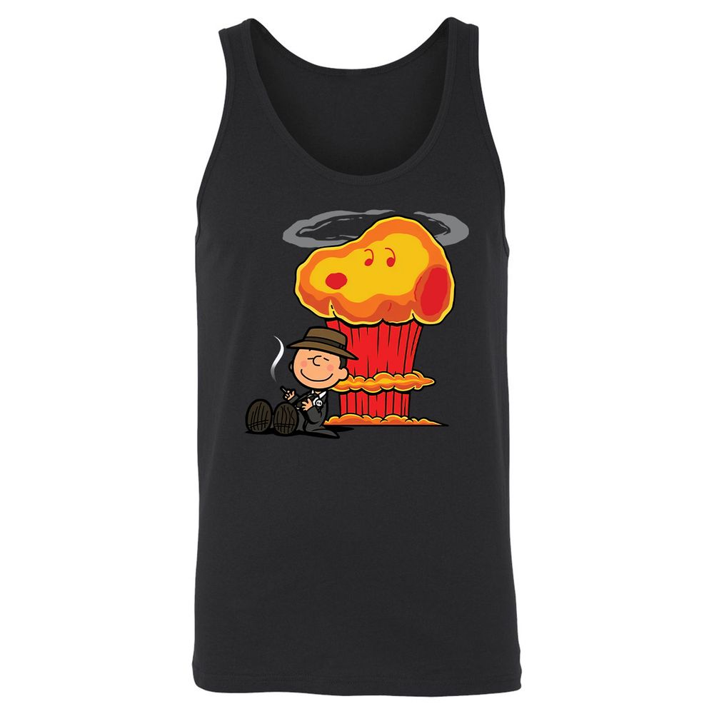 Unisex Jersey Tank - C85TKSZJ - Black - 1