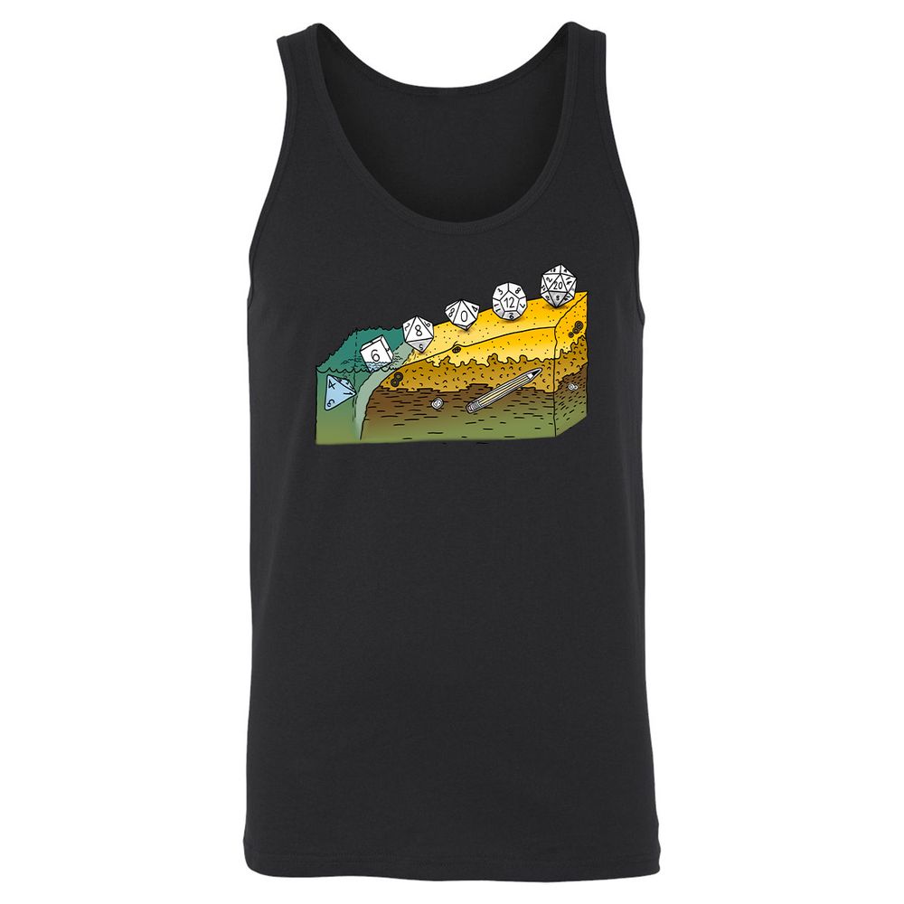 Unisex Jersey Tank - 4H9GPK85 - Black - 1