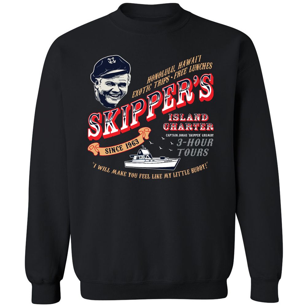 Skipper's Island Charter - Black - 1