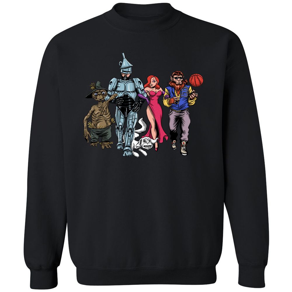 Classic Unisex Sweatshirt - 3BJW4G6R - Black - 1