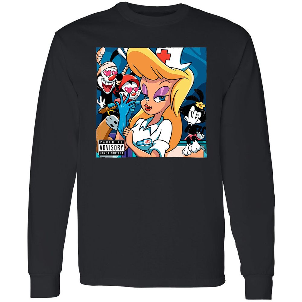Long Sleeve T-Shirt - V33JU64P - Black - 1