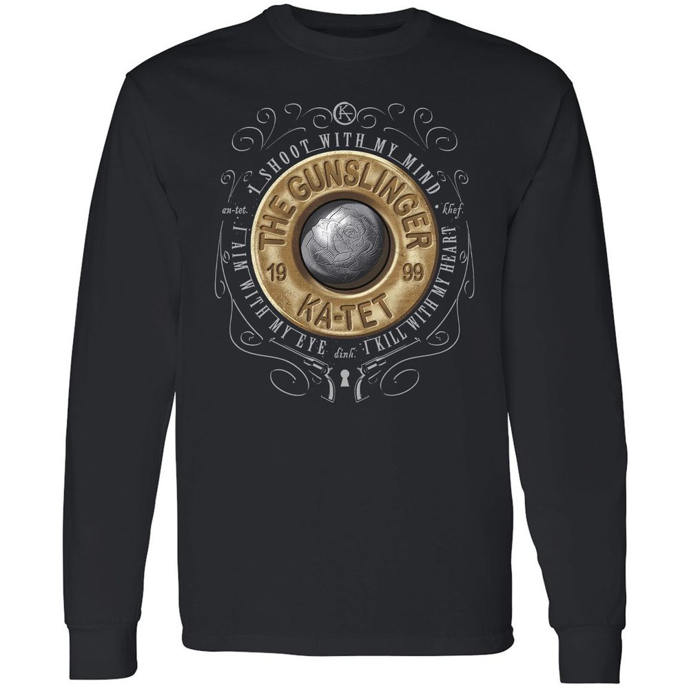 Long Sleeve T-Shirt - C2SDR6BC - Black - 1