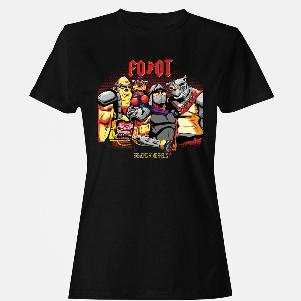 Women's T-Shirt - FZUS3GHL - Black - 1