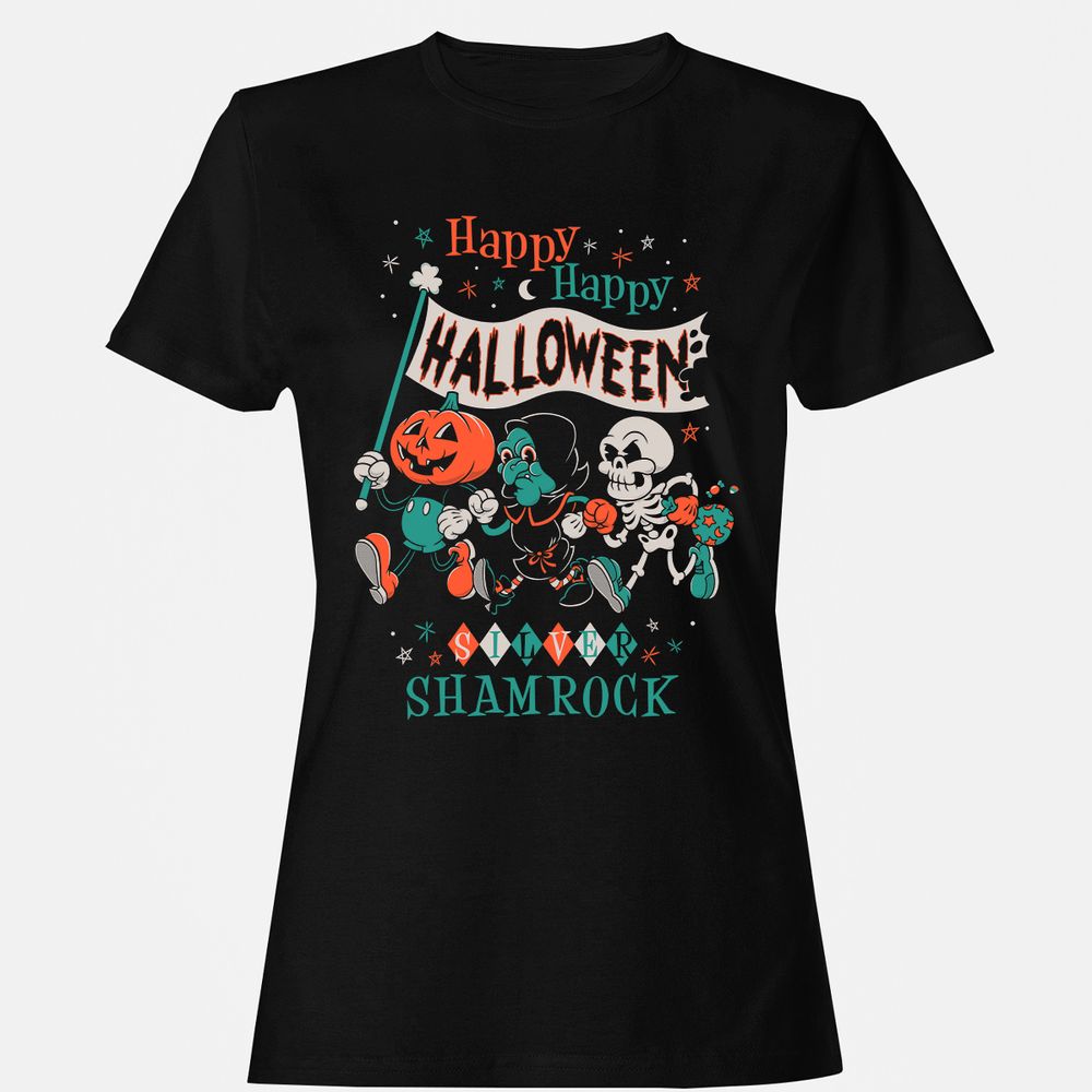 Women's T-Shirt - 6U965VAM - Black - 1