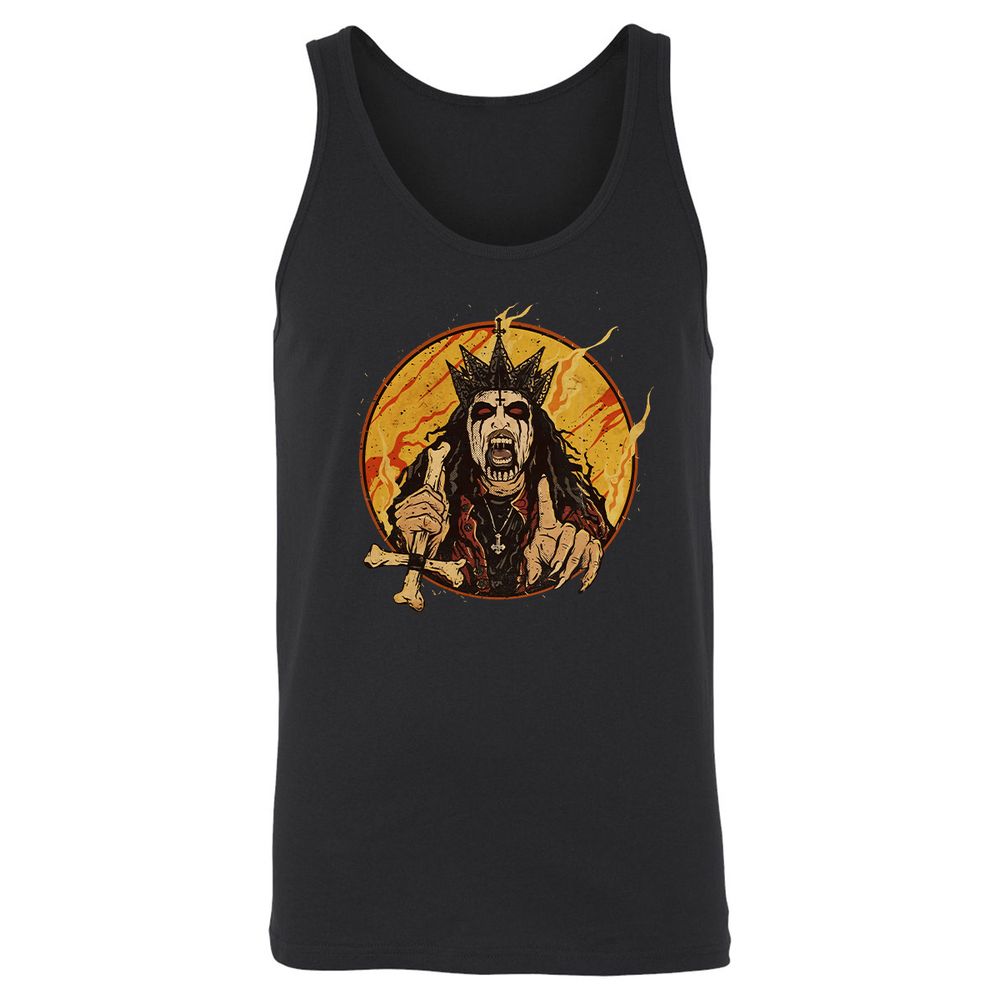 Unisex Jersey Tank - WT4JFBR8 - Black - 1