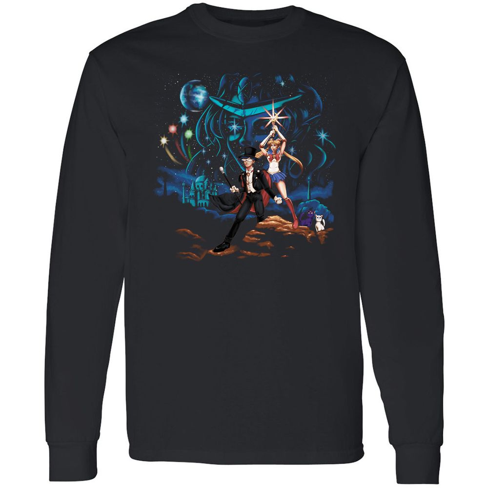 Long Sleeve T-Shirt - CRV834QB - Black - 1