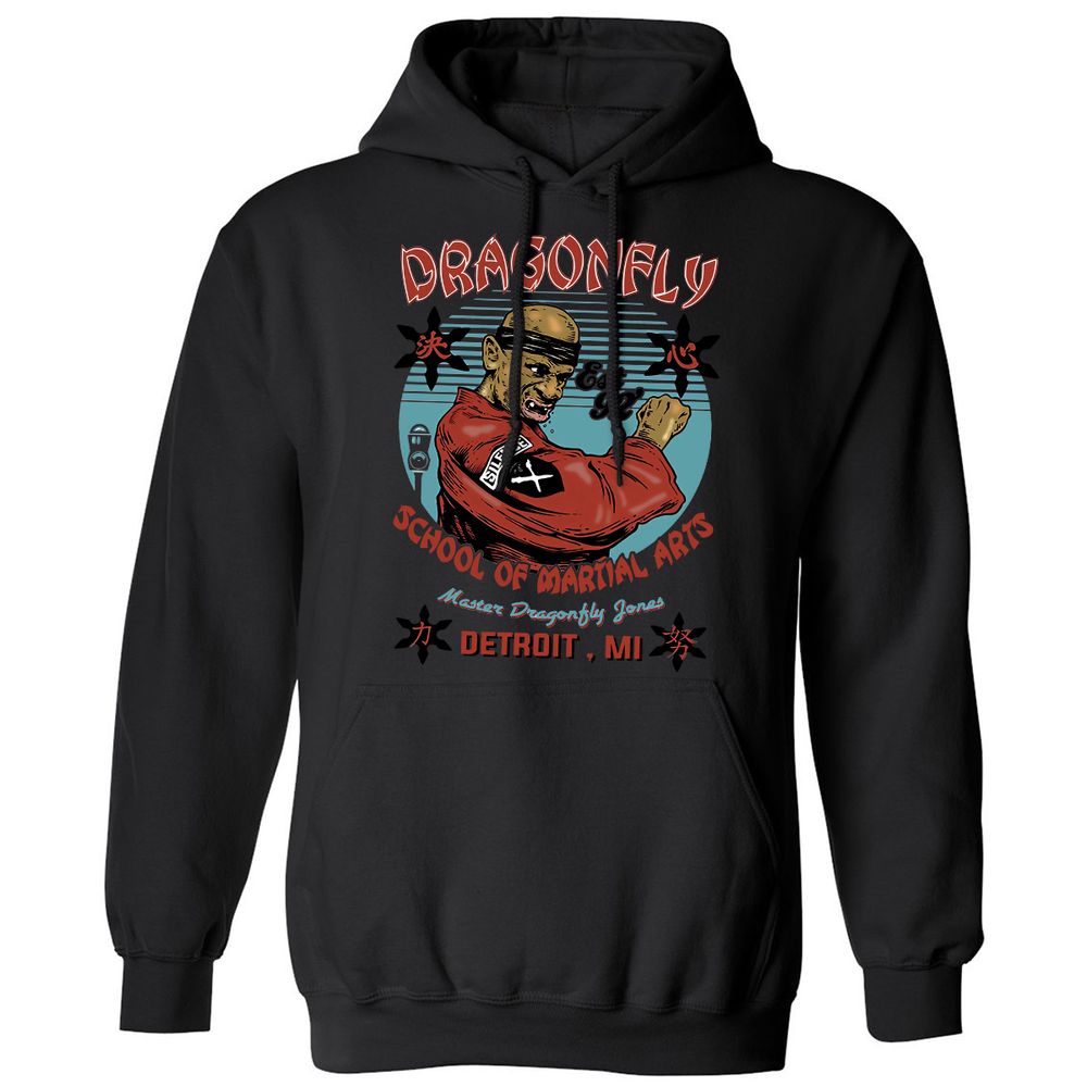Classic Unisex Hoodie - UA9FK4V3 - Black - 1