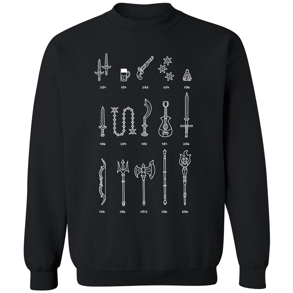 Classic Unisex Sweatshirt - Y4A9NFN4 - Black - 1