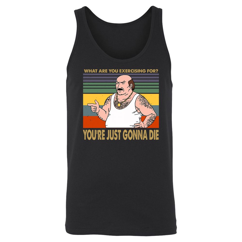 Unisex Jersey Tank - 2JC978D1 - Black - 1