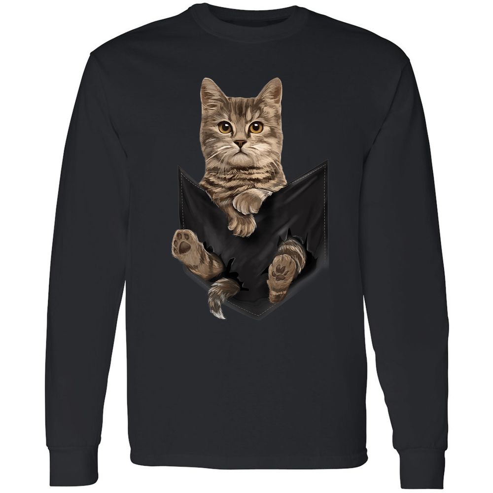 Long Sleeve T-Shirt - 27RCSU6L - Black - 1