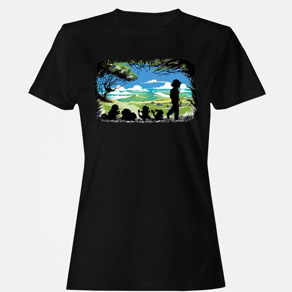 Women's T-Shirt - JQW1NE2M - Black - 1