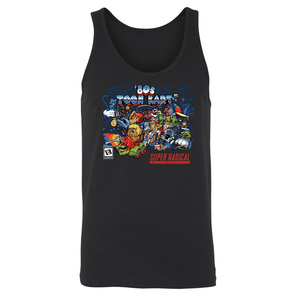 Unisex Jersey Tank - GT3F8JH6 - Black - 1