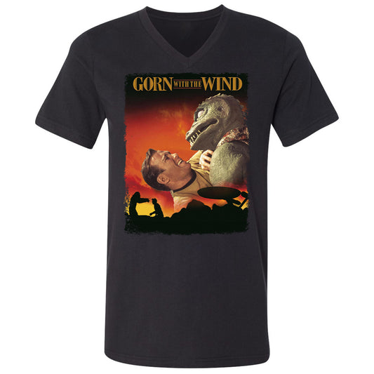 Unisex V-Neck T-Shirt - ASV5TAAZ - Black - 1