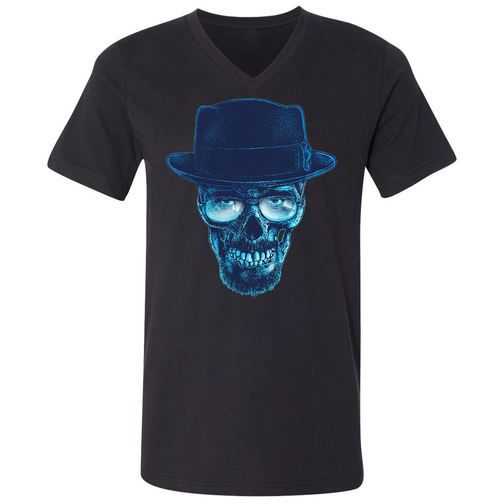 Unisex V-Neck T-Shirt - CBBU8THV - Black - 1