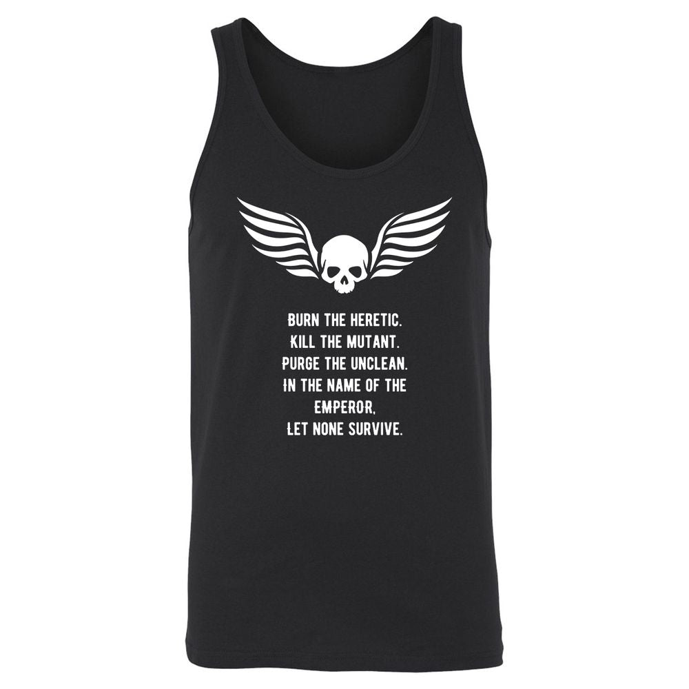Unisex Jersey Tank - F9ZH43ZS - Black - 1
