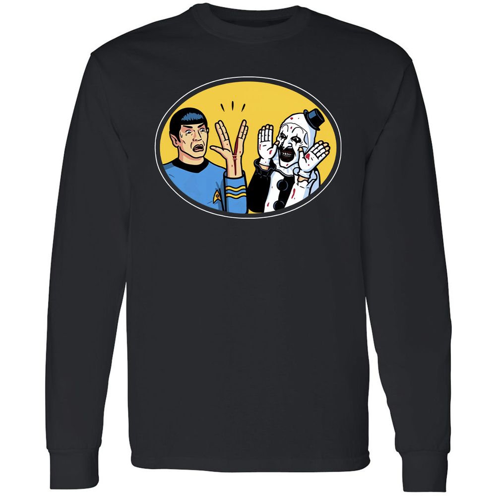 Long Sleeve T-Shirt - VJ56G9VU - Black - 1