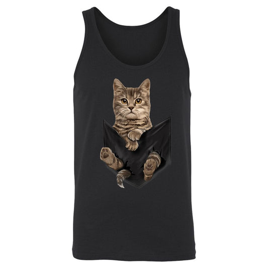 Unisex Jersey Tank - KLL94Y5F - Black - 1