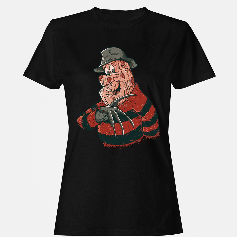 Women's T-Shirt - 122DQ48R - Black - 1