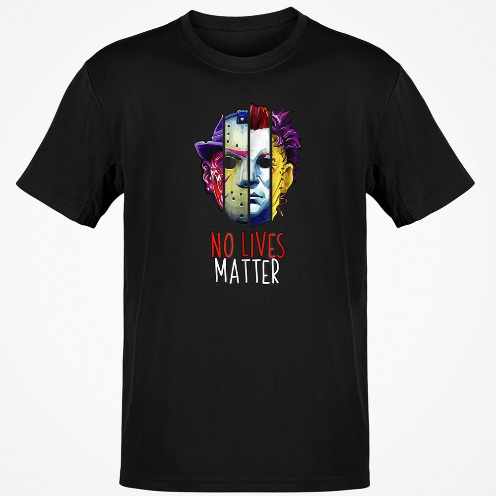 Classic Unisex T-Shirt - V7QWCQ4N - Black - 1