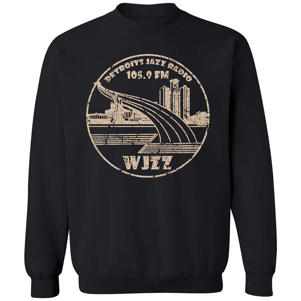 Classic Unisex Sweatshirt - W9H6VV4Z - Black - 1