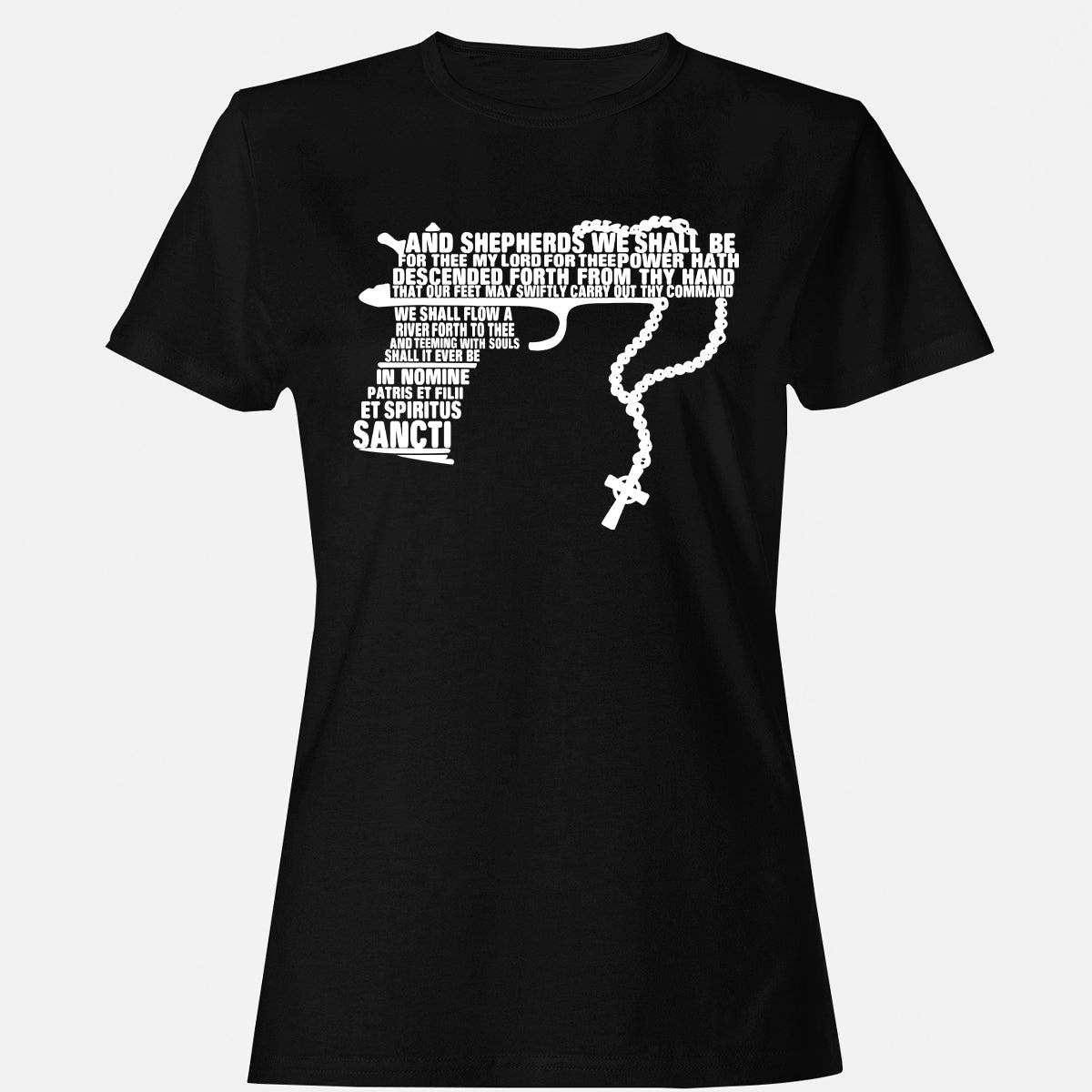 Women's T-Shirt - 6ZMWY9DY - Black - 1