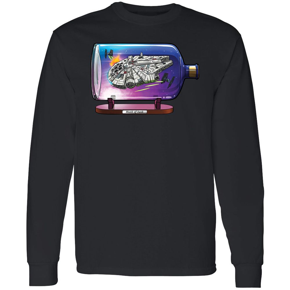 Long Sleeve T-Shirt - 9P6WWKBV - Black - 1