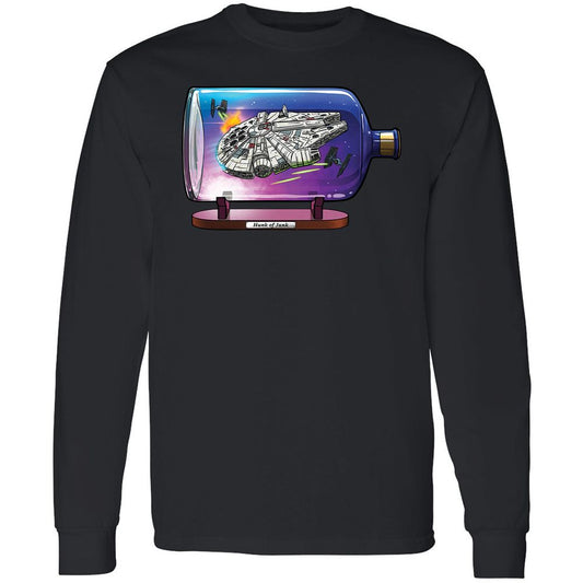 Long Sleeve T-Shirt - 9P6WWKBV - Black - 1