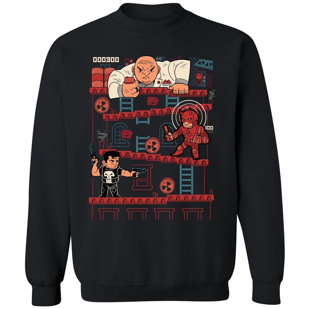 Classic Unisex Sweatshirt - 8CVXQ7X7 - Black - 1