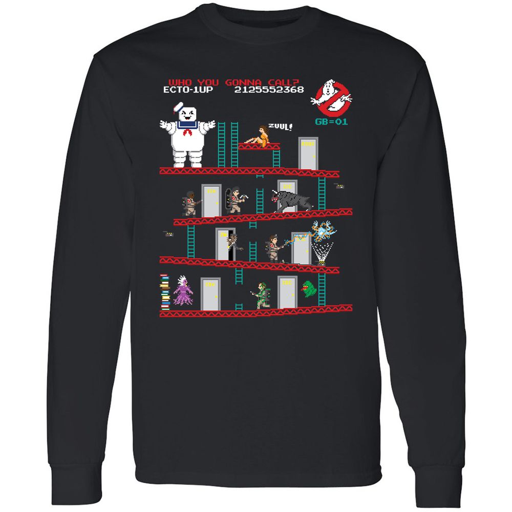 Long Sleeve T-Shirt - MX56TVPT - Black - 1