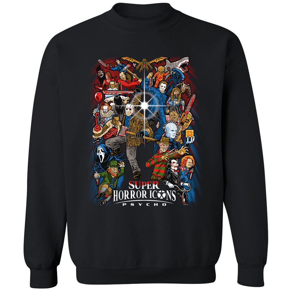 Classic Unisex Sweatshirt - B9KRYVLH - Black - 1