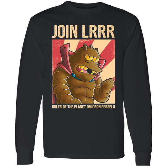 Long Sleeve T-Shirt - F9A7HSAJ - Black - 1