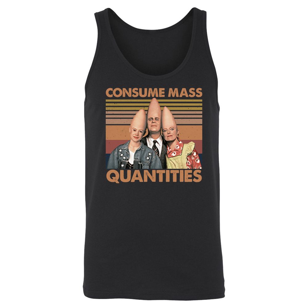 Unisex Jersey Tank - BJFKMLMK - Black - 1