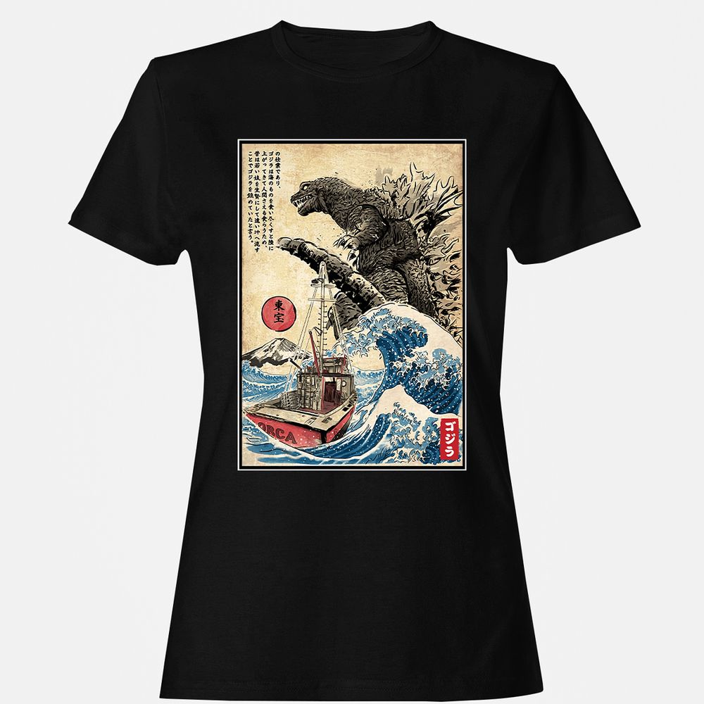 Women's T-Shirt - MZWRDXGC - Black - 1