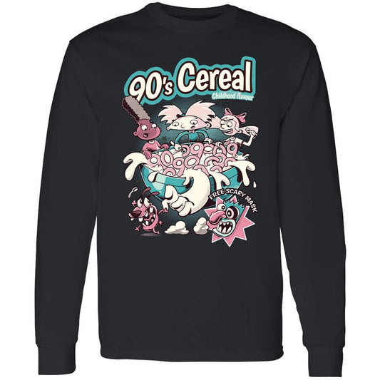 Long Sleeve T-Shirt - TRBF1XJU - Black - 1