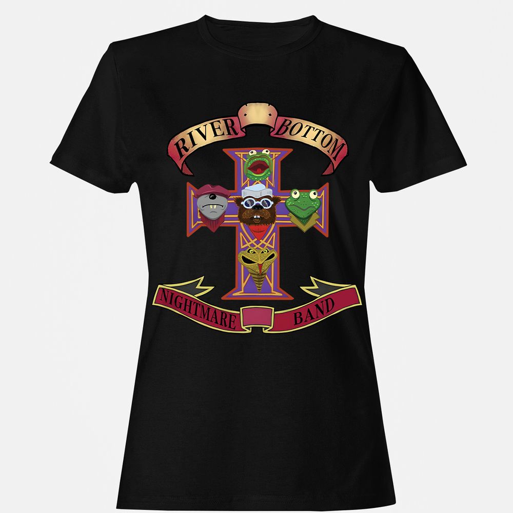 Women's T-Shirt - 7FDACT5U - Black - 1